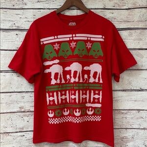 Star Wars Red Christmas Tee